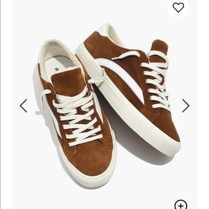 New in box! Madewell Sneakers in Suede and Sherpa